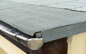 repair or replace Hunts Corner flat roofing?